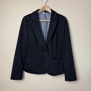 White House Black Market Black Blazer- Size 6